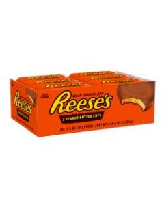 Reeses Peanut Butter Cups, 1.5 Oz, Box Of 36