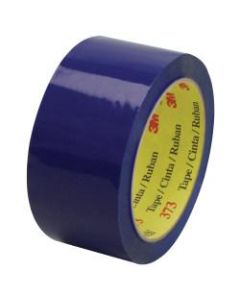 Scotch 373 Carton-Sealing Tape, 3in Core, 2in x 55 Yd., Blue, Pack Of 6