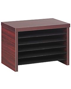 Alera Valencia Series Under-Counter File Organizer Shelf, 11inH x 16inW x 10inD, Mahogany