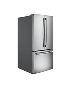 GE 24.8 Cu Ft French-Door Refrigerator, Stainless Steel