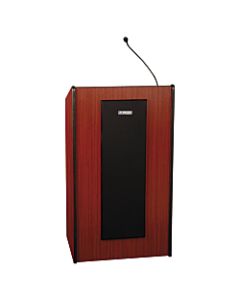 AmpliVox Presidential Plus Lectern, Mahogany