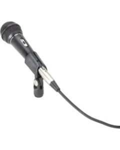 Bosch LBB 9600/20 Rugged Wired Condenser Microphone - Black - 22.97 ft - 100 Hz to 16 kHz - 200 Ohm -3 dB - Uni-directional - Handheld - XLR