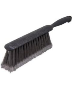 Carlisle Flo-Pac Counter/Bench Brushes With Polypropylene Brushes, 8in, Gray, Pack Of 12 Brushes