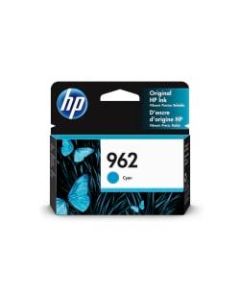HP 962 Cyan Original Ink Cartridge, 3HZ96AN