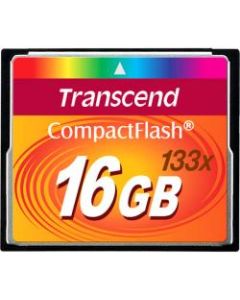 Transcend 16GB CompactFlash (CF) Card - 133x - 16 GB