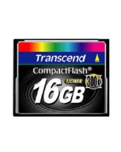 Transcend 16GB CompactFlash (CF) Card - 300x - 16 GB