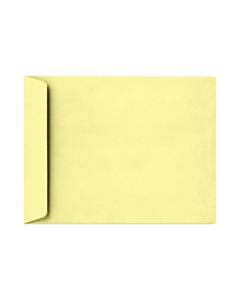 LUX Open-End 10in x 13in Envelopes, Peel & Press Closure, Lemonade Yellow, Pack Of 500