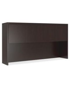 Mayline Aberdeen Wood Door Hutch, Mocha