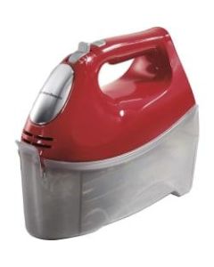 Hamilton Beach Hand Mixer with Snap-On Case (62633R) - 275 W - Red