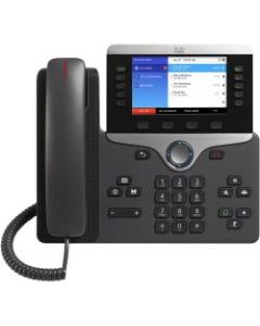 Cisco 8851 IP Phone - Wall Mountable, Desktop - VoIP - Caller ID - SpeakerphoneUnified Communications Manager, Unified Communications Manager Express, User Connect License - 2 x Network (RJ-45) - USB - PoE Ports - Color