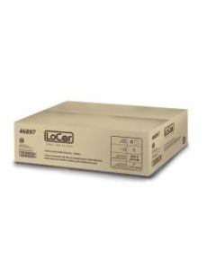 LoCor Mid-Premium 1-Ply Hardwound Paper Towels, 800ft Per Roll, Pack Of 6 Rolls