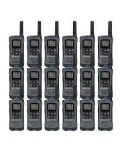 Motorola TalkAbout T200 Radios, Dark Gray, Pack Of 18 Radios