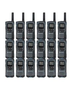 Motorola TalkAbout T200 Radios, Dark Gray, Pack Of 18 Radios