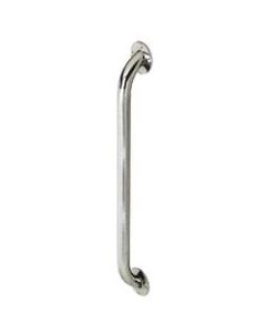 Medline Knurled Grab Bars, 12in, Chrome, Case Of 3