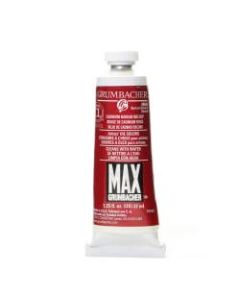 Grumbacher Max Water Miscible Oil Colors, 1.25 Oz, Cadmium Barium Red Deep