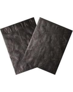 Office Depot Brand Tyvek Envelopes, 12in x 15in, Black, Pack Of 100