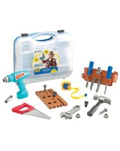 Learning Resources Pretend & Play Work Belt Tool Set, 12inH x 14inW x 3 1/2inD , Grades Pre-K - 3