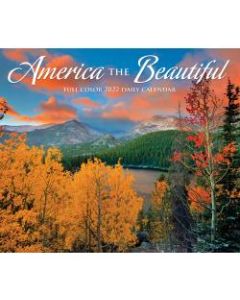 Willow Creek Press Page-A-Day Daily Desk Calendar, 5-1/2in x 6-1/4in, America The Beautiful, January To December 2022