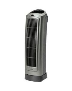 Lasko 1500 Watts Electric Ceramic Oscillating Tower Heater, 2 Heat Settings, 23inH x 7.25inW x 8.5inD