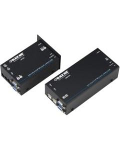 Black Box ServSwitch Wizard USB KVM Extender with Dual-Head VGA and Audio - 984.25 ft Range - WUXGA - 1920 x 1200 Maximum Video Resolution - 4 x Network (RJ-45) - 5 x USB - 6 x VGA