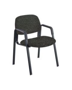 Safco Cava Urth Fabric Straight-Leg Guest Chair, Black