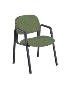 Safco Cava Urth Fabric Straight-Leg Guest Chair, Green/Black