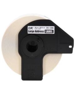 Brother Genuine DK-12083PK Die-Cut Large Address Labels, 3-1/2in x 1-7/16in, White, 400 Labels Per Roll, Box Of 3 Rolls