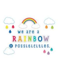 Schoolgirl Style Hello Sunshine We Are A Rainbow Of Possibilities Bulletin Board Set