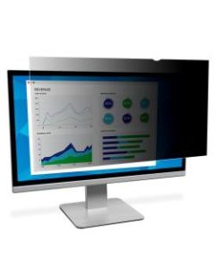3M Privacy Filter Screen for Monitors, 21.5in Widescreen (16:9), Reduces Blue Light, PF215W9B