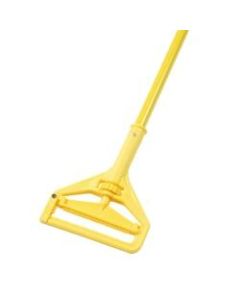Boardwalk Quick Change Side-Latch Plastic/Aluminum Mop Handle, 60?, Yellow