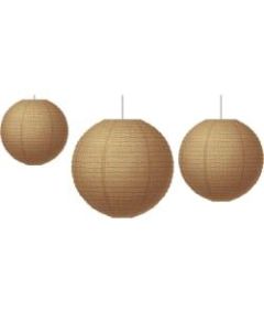 Teacher Created Resources Paper Lanterns, Burlap, Pack Of 3