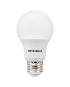 Sylvania A19 800 Lumens LED Bulbs, 8.5 Watt, 3000 Kelvin, Pack Of 6 Bulbs