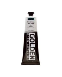 Golden OPEN Acrylic Paint, 5 Oz Tube, Phthalo Green (Blue Shade)