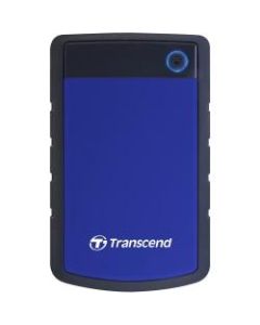Transcend StoreJet TS1TSJ25H3B 1 TB Portable Hard Drive - 2.5in External - SATA - USB 3.0 - 3 Year Warranty