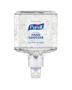 Purell Healthcare Advanced Gel Hand Sanitizer Refills, For ES6 Touch-Free Dispensers, Citrus Scent, 40.6 Oz, Case Of 2 Refills