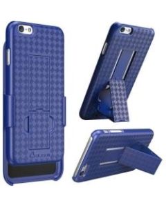 i-Blason Transformer 55-TRANS-BLUE Carrying Case (Holster) Apple iPhone Smartphone - Blue - Shatter Resistant Interior, Drop Resistant Interior - Textured - Holster, Belt Clip - 1 Pack