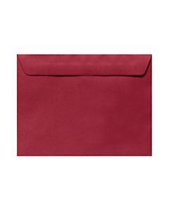 LUX Booklet 6in x 9in Envelopes, Gummed Seal, Garnet Red, Pack Of 1,000