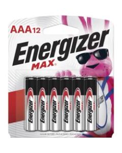 Energizer MAX AAA Batteries - For Digital Camera, Toy - AAA - 288 / Carton
