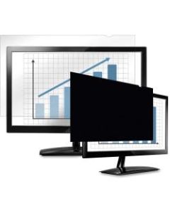 Fellowes PrivaScreen Blackout Privacy Filter - 23.8in Wide - For 23.8in Widescreen LCD Notebook, Monitor - 16:9 - Fingerprint Resistant, Glare Resistant, Scratch Protection - Black - TAA Compliant