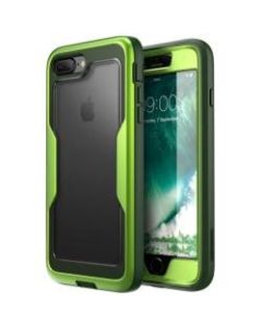 i-Blason Magma Carrying Case (Holster) Apple iPhone 8 Plus Smartphone - Green - Damage Resistant, Scratch Resistant, Shock Resistant - Polycarbonate, Thermoplastic Polyurethane (TPU) - Holster, Belt Clip