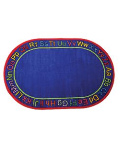 Flagship Carpets Printed Rug, 7ft6inH x 12ftW, Know Your ABCs