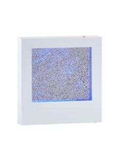 Adesso Simplee Glitter Light Box, 9inH, White