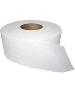 Windsoft Jumbo Bathroom Tissue - 2 Ply - 3.25in x 1000 ft - 9in Roll Diameter - White - Strong, Chlorine-free - For Washroom - 12 / Case