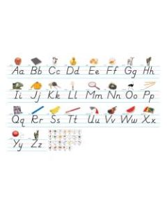 North Star Teacher Resources Photo & Modern Manuscript Alphabet Lines Bulletin Board Set, 7 5/8in X 14ft