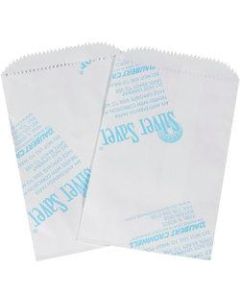 Office Depot Brand Silver Saver Bags, 4in x 6in, White, Case Of 250