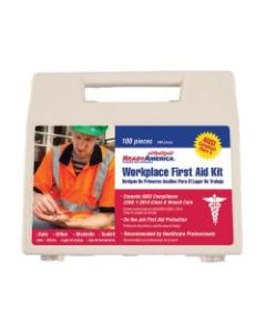 Ready America 100-Piece Workplace First Aid Kit, White, 2-Pack
