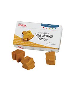 Xerox 108R00607 Yellow Solid Ink Sticks, Pack Of 3