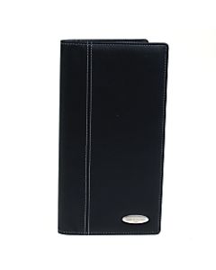 Samsonite Vinyl Business Card Case, Holds 144, 13 1/2in x 11 1/2in x 2in, Black