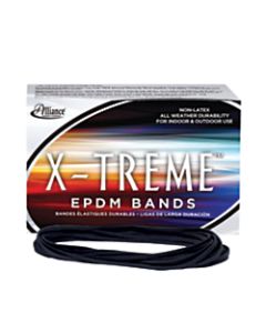 Alliance Rubber X-Treme File Bands, Black, 1 Lb Box