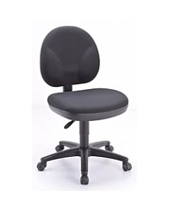 Mammoth Office Products M4000 Low-Back Chair, Black